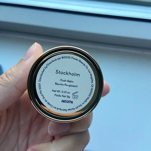Merit flush balm in Stockholm